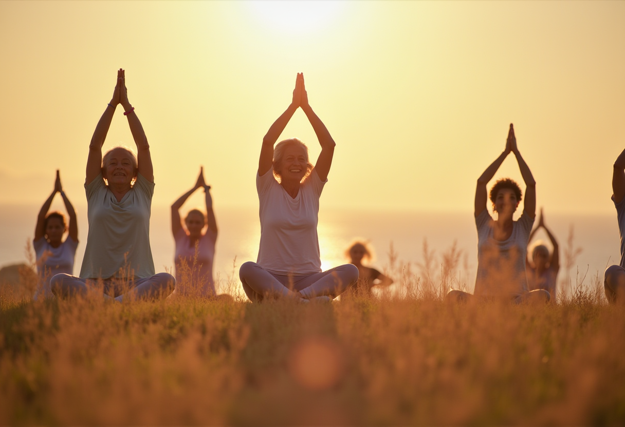 Йога практика в mestilon